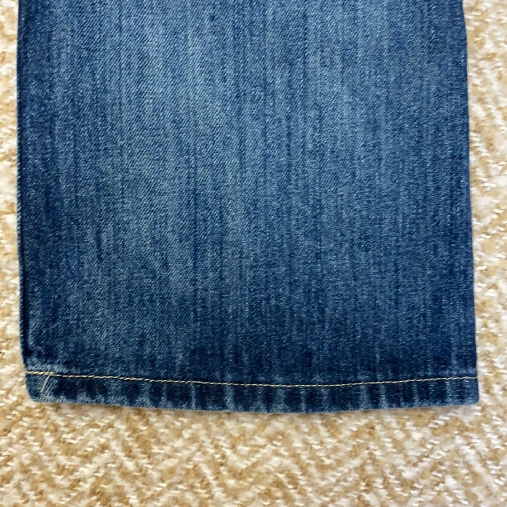 Vtg 90s Old Navy Low Waist Boot Cut Jeans sz 8 Reg - Picture 6 of 10
